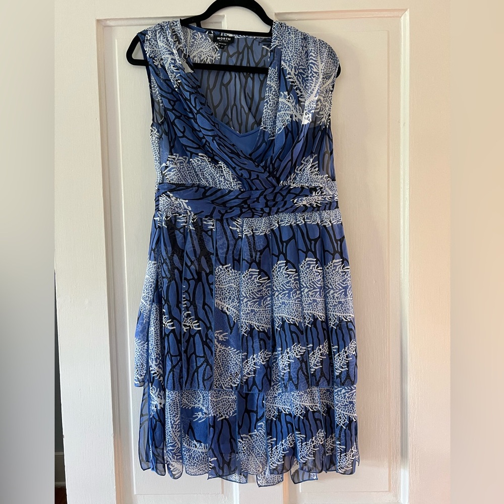 Worth New York Silk Car Wash Dress